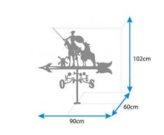 IMEX EL ZORRO 11025 Girouette Toit Don Quichotte Sancho et 900 mm
