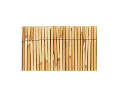 Canisse en bambou naturel 2x5m