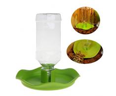 Balacoo Reptile Distributeur deau Automatique, Bassin, Fontaine deau Potable Bouteille deau de Reptile Tortue Lézard Bac dalimentation en Eau