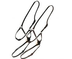 Les Pulls Horse Line Unisexe JHL Mexicain muserolle Mexicaine COB Noir