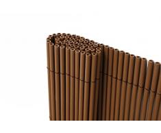 JAROLIFT Canisse «ECO Wicker» | Brise vue pour jardin et balcon 180 x 300cm | marron
