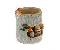 VORCOOL Mignon hérisson fleur Sedum Succulent Pot planteur Bonsai creux boîte lit bureau maison jardin Pot Decor