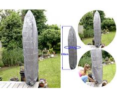 Parasol Housse Banane Cantilever imperméable 3 Mètre Jardin Grand Suspendu