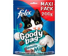Felix Goody Bag Seaside Mix Friandises pour Chat, Lot de 5