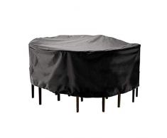 Housse Salon de Jardin Imperméable - Couverture de Jardin pour Table Canapé Chaises De Salon Dextérieur Housses Protection De Jardin en Étanche Poussière en Tissu Oxford Rectangulaire Résistant