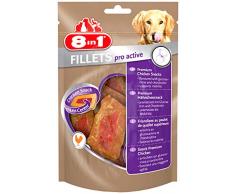 8in1 Fillet Pro Active – Friandises pour Chiens Adultes et Seniors de Grandes Races, au Poulet, 80 g