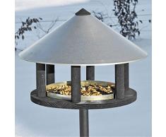 Voss.garden Mangeoire pour Oiseaux « Odense », Maisonnette en Design Danois Exclusif, 155 cm de Haut, diamètre env. 40 cm