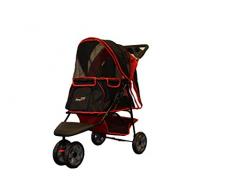Innopet Poussette All Terrain pour Chien Rouge/Noir