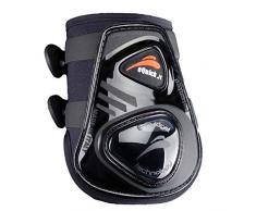 eQuick Protège-boulets eshock Legend avec fermeture bouton Black Edition, Noir, m