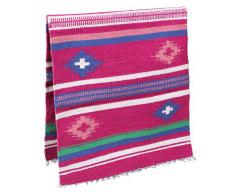 Kerbl Tapis de Selle Navajo pour Cheval Rose