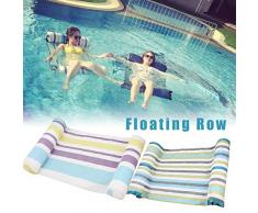 N/W Fauteuil Gonflable Piscine, Matelas Gonflable Piscine, Flotteur Hamac De Natation, Multi Usage Flottantes Hamac, pour Plage, Partie, Vacances