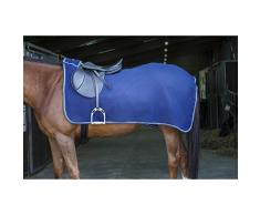 RIDING WORLD Couvre-Reins Polaire - Couleurs - Marine, Taille Couvertures - 150cm
