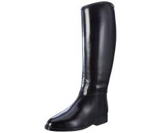 HKM Bottes déquitation pour Femme avec Fermeture éclair Noir 37