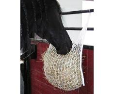 Reitsport Harrys Horse Filet à foin en forme de fée lente ECO Blanc Taille M 90 x 60 cm