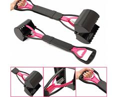 ramasse-crotte Manche long Mâchoire Pince déjections canines Pelle Chien sanitaire déchets Pickup retrait Outil de nettoyage à déjections canines Sélecteur