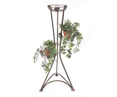 DanDiBo Echelle à Fleurs Art.129 Porte Fleurs Colonne à Fleurs 100cm Colonne à Plantes Porte-Plantes