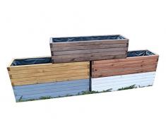 Kena en D 3 Garden bois Jardinière haute qualité Longueur 60/80/100 cm Bois de palissandre