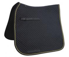 KERBL Chabraque Classique Dressage pour Cheval Noir/Doré