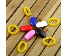 fgjhfghfjghj Chien Pet Click Clicker Entraînement Obéissance Agilité Entraîneur Aide Dragonne Idéal pour la Formation Obéissance/HTM/Agilité Pet Supplies