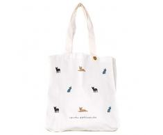 Fabulous Muselière sur toile Shopping Sac fourre-tout par Lords et Labradors