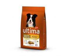 Ultima Medium-Maxi Adulte Croquettes Poulet/Riz pour Chien 7,5 kg