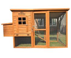 Grand poulailler Pets Imperial Monmouth - Nichoir, clapier pour volaille, oiseaux, lapins - Idéal jusquà 4 oiseaux en fonction de leur taille