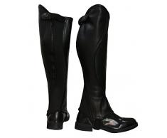 Riders Trend 10067190 Chaps déquitation Mixte Adulte, Noir, 34 x 42 cm