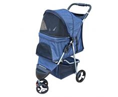 Papilioshop Balto Poussette de voyage pliable pour chien et chat