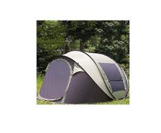 Binglinghua 5–6 Personnes Grande Camping Tente Pop up Ouverture Automatique de la Vitesse étanche dextérieur Tente de randonnée Vert
