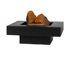 Farmcook Pan-5 Brasero laqué noir 80x80x22 cm Schwarz