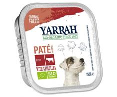 yarrah Pate rind Spiruline 150 g bio Nourriture pour chien, lot de 12 (12 x 0.15 kg)