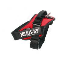 Julius K9 IDC Harnais pour chien Rouge 2 (70 - 95 cm / 28-40 kg)