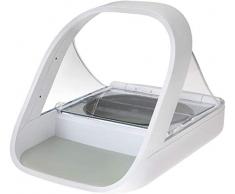 Surefeed Distributeur de Nourriture à Puce Électronique pour chat et Petit chien, Blanc