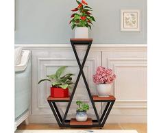 Mingi Simple, Moderne, en Forme de Fleur en Fer forgé Multicouche Moderne, Salon au Sol, Porte-Plantes dintérieur européen, VIP 3