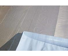 Toit en aluminium KSK Film autocollant Gris 5 m² pour toit plat Maisons, abri de jardin Toit