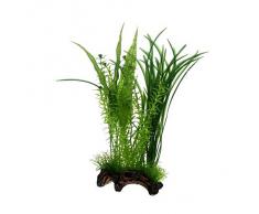 Hobby 51594 Flora Root 1 Racine avec plante artificielle pour aquarium Format L