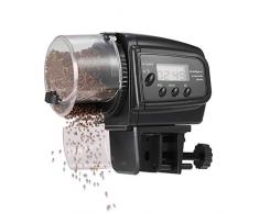 Expresstech @ Distributeur Automatique de Nourriture Automatique numérique Pet Feeders Anti Humidité avec écran LCD et orientable Contrôle De Portion pour Poisson Aquarium Aquariophilie