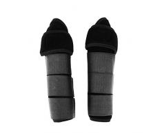 Alomejor Guêtres et Protège-boulets pour Cheval Chevaux, Soutien de Jambe Elastique, Protecteur de Jambe de Cheval Fournitures Equestres