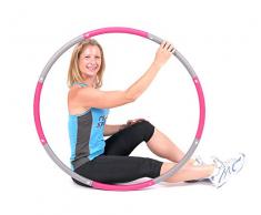 ResultSport® Cerceau/Hula Hoop Niveau 1 avec revêtement en Mousse 1,2kg (2,65lbs) Ø 100 cm