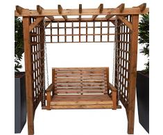 en bois meubles de jardin Tonnelle Balancelle de jardin Tonnelle Assise Pagode Treillis Assise Livraison gratuite et lAssemblage