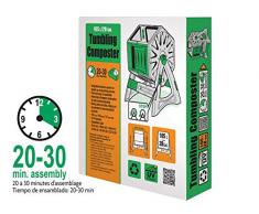 Best4garden 105 litre Composteur – Processus de vitesse – éclairés tournant – Facile à monter – Système d'aération et mélanger – Heavy Duty Structure – Convient pour l'année – Plastique recyclé dans