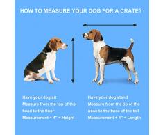 FEANDREA Sac de Transport pour Chien, Animal Domestique, Taille L, Bleu PDC70Z