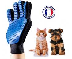 G-MOTIONS - Gants de Toilettage Massage Chien Chat - Nettoyage de Poils danimaux en Caoutchouc (1 Gant)