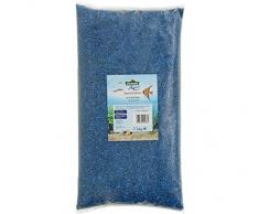 Dehner Aqua Gravier pour Aquarium - Bleu Gentiane - Grain 2 à 4 mm - 5 kg