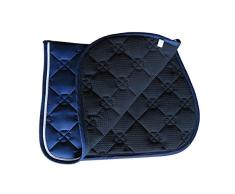 sycamorie Tapis De Selle De Cheval, Respirant Tapis Déquitation Équestre sans Protection Coton Équitation Sauter Performance Équipement