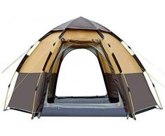 LFDHSF 5-8 Personnes tentes de randonnée légères imperméable à leau Installation Facile 4 Saisons Tente dôme extérieure pour Le Festival de randonnée sur la Plage