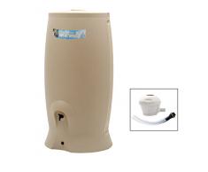 EDA RecupO 500L Rotomoulé Récupérateur deau, Beige