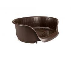 Aime Corbeille Plastique Apus Wenge 45x28x15 cm pour Chien