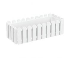 EMSA Jardinière, Résistant aux UV et au Gel, Made in Germany, Blanc, Landhaus, 237489