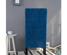 Housse de Chaise de Salle a Manger Extensible, Morbuy Exotique Décoration pour Jardin Bureau Hôtel Mariage Maison, Haut Dossier Stretch Housse Couverture Universel (6 pièces,Bleu Marin)